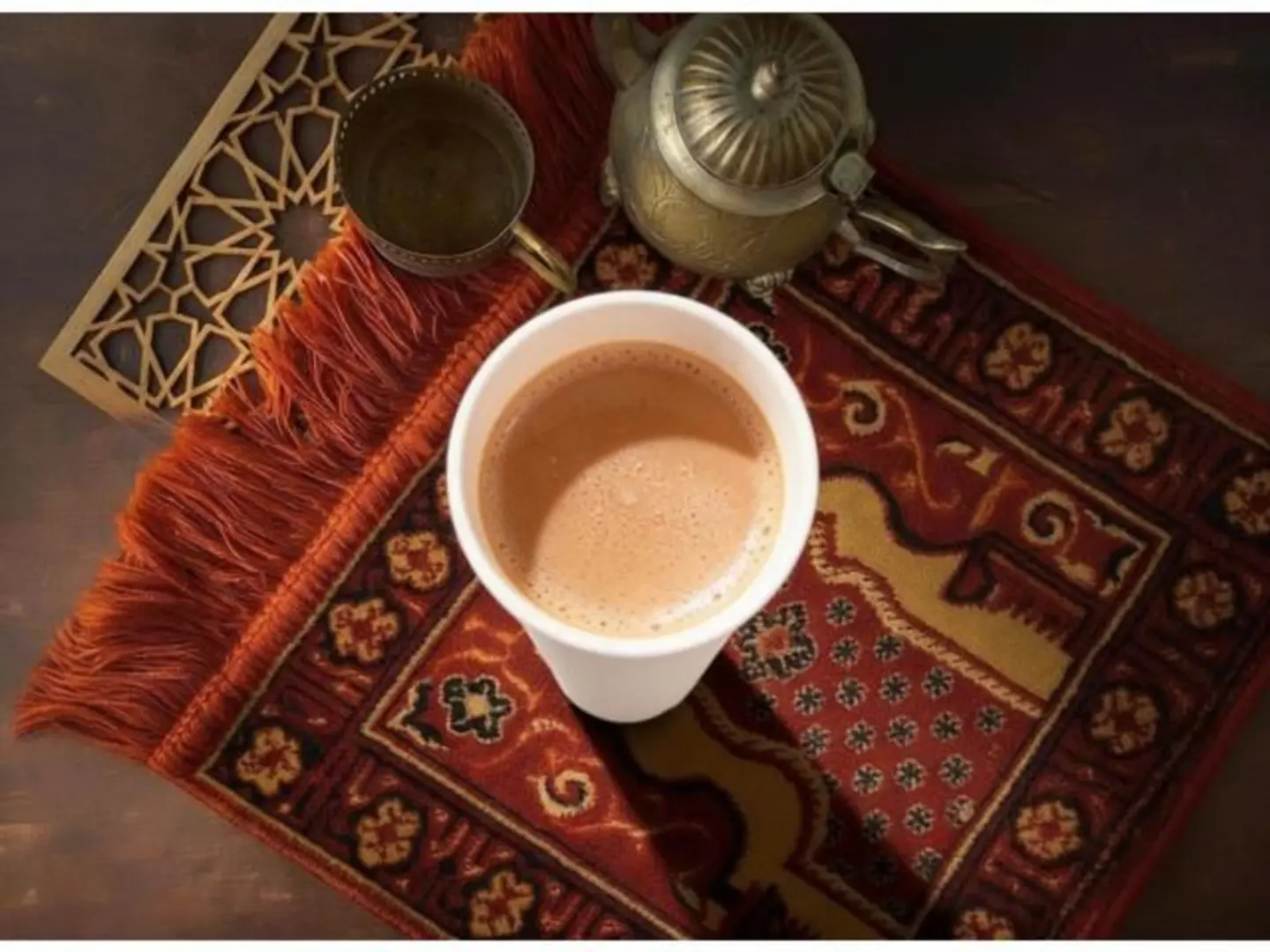 شاهي حليب عادي