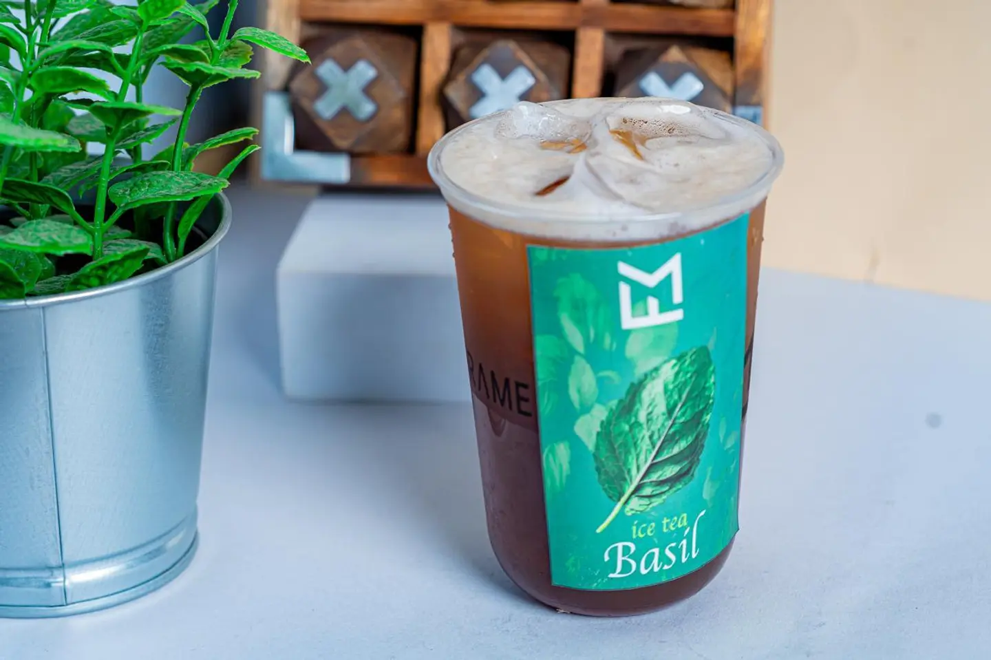 Iced Basil Tea