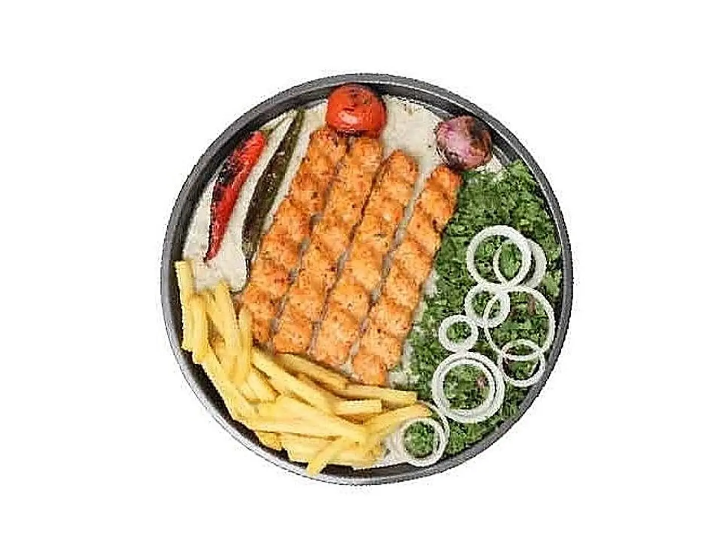 نص كيلو اوصال دجاج