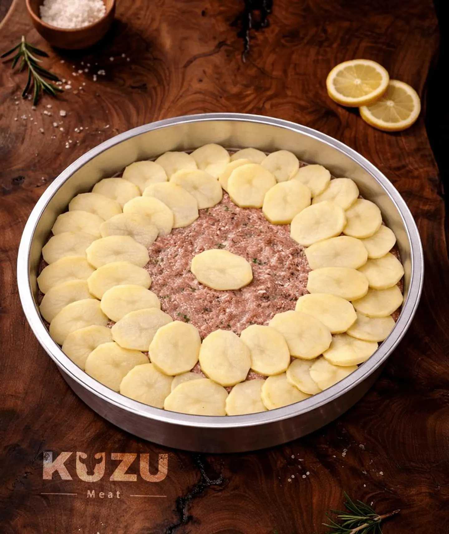 Kofta With Tahini Bake