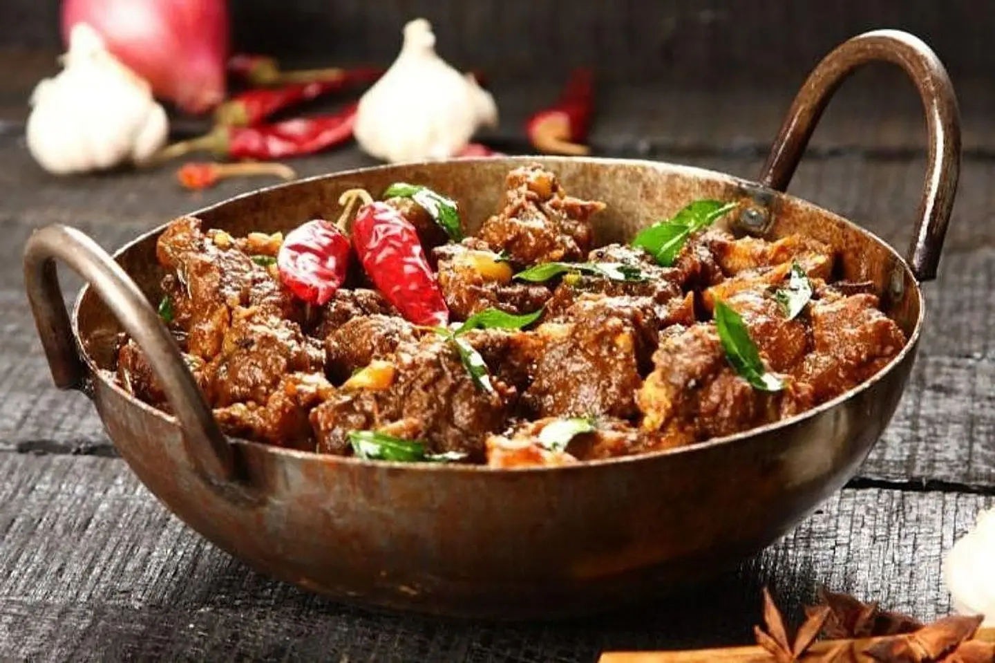 Mutton Achari Handi