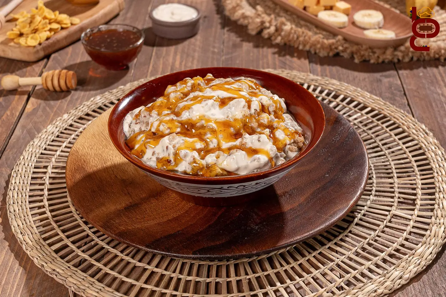 معصوب عسل قشطة