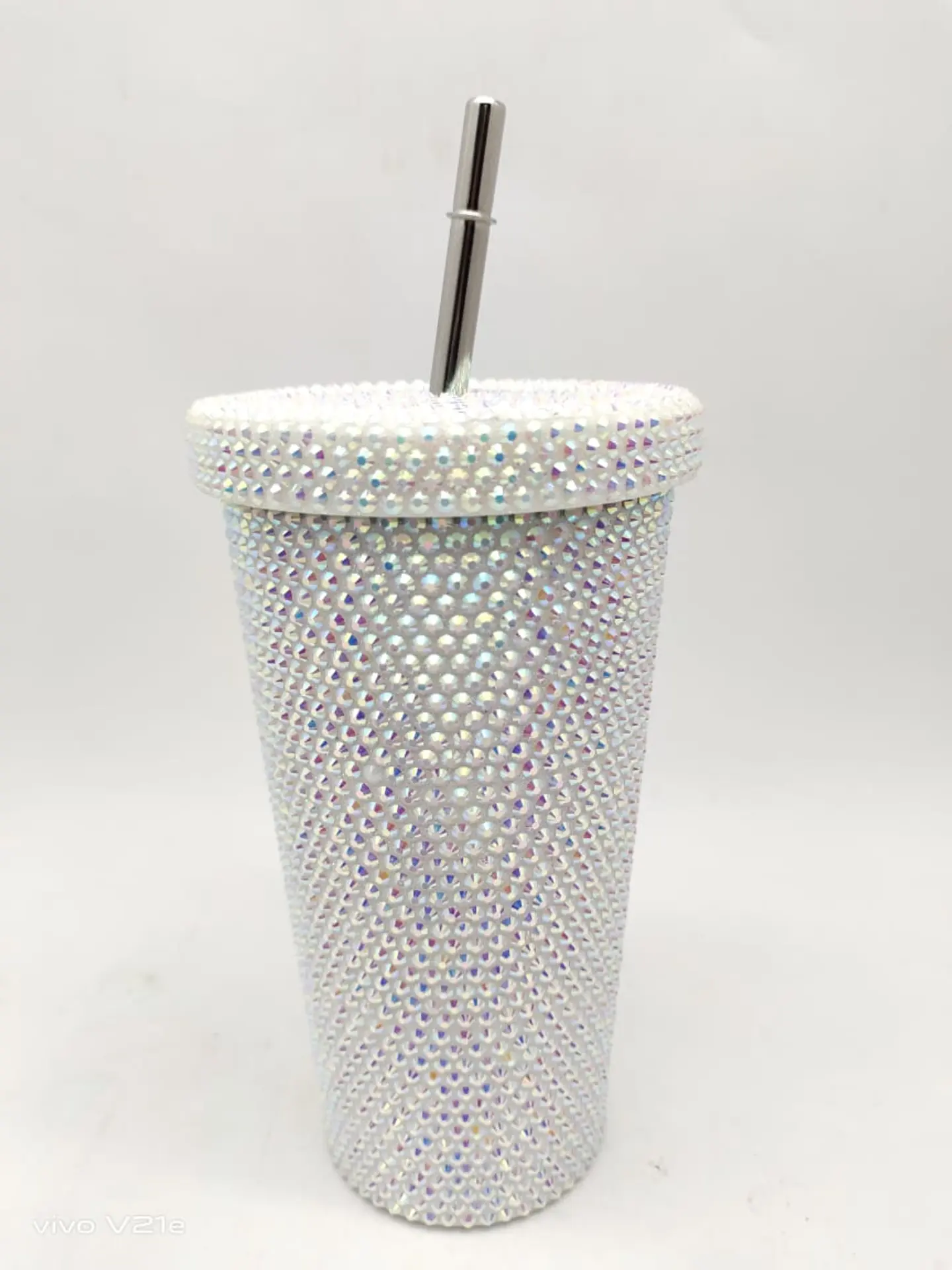 White Crystal Cup 0259