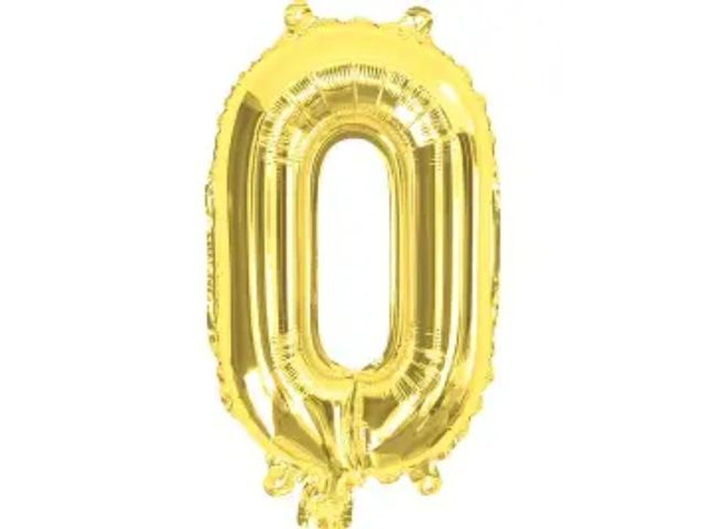 Gold Numbers Balloons 0