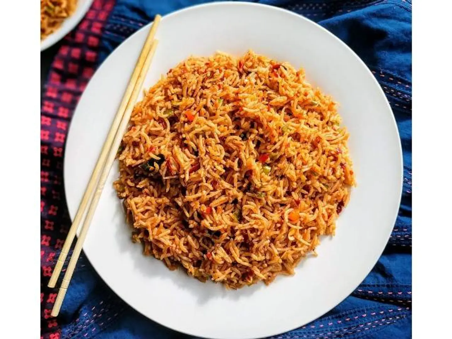 Schezwan Vegetable Fried Rice