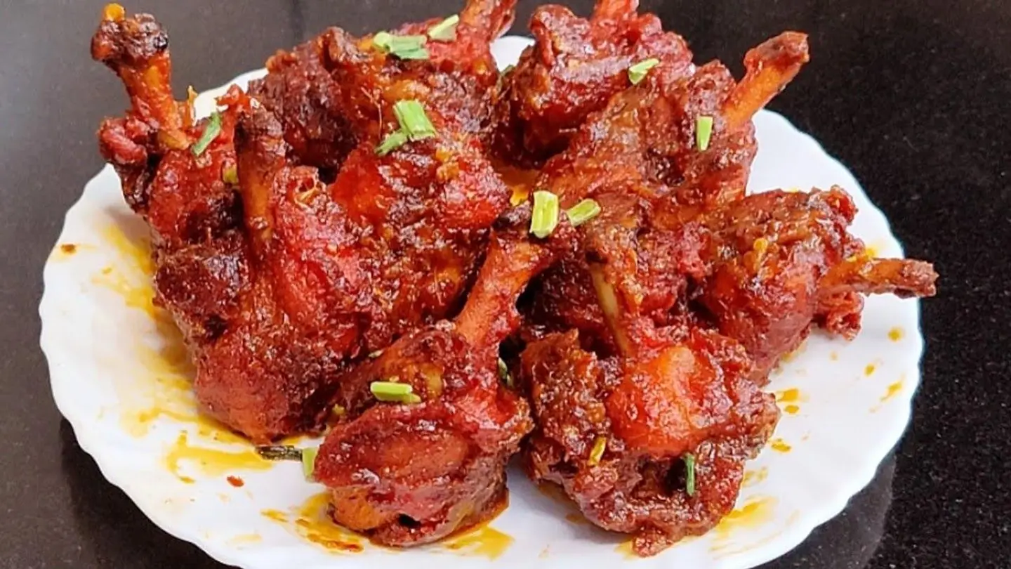 Chicken Schezwan Lollypop