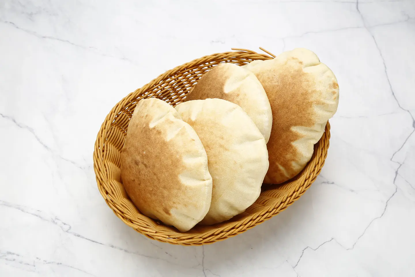 الخبز العربي حبتان
