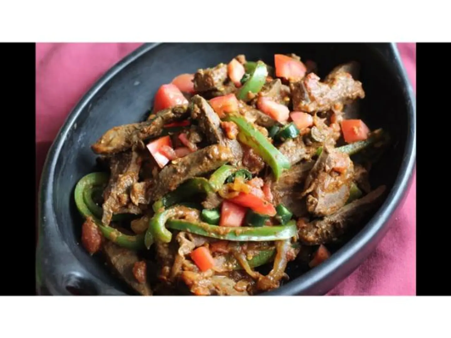 صحن لحم صغير