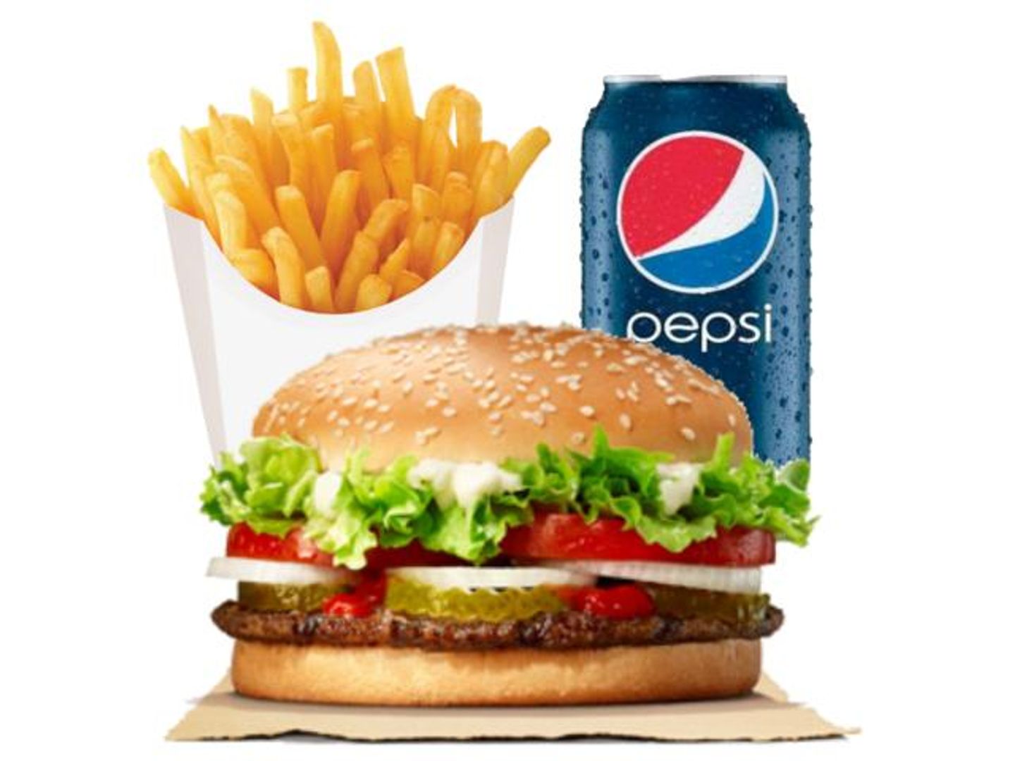 Beef Burger Meal
