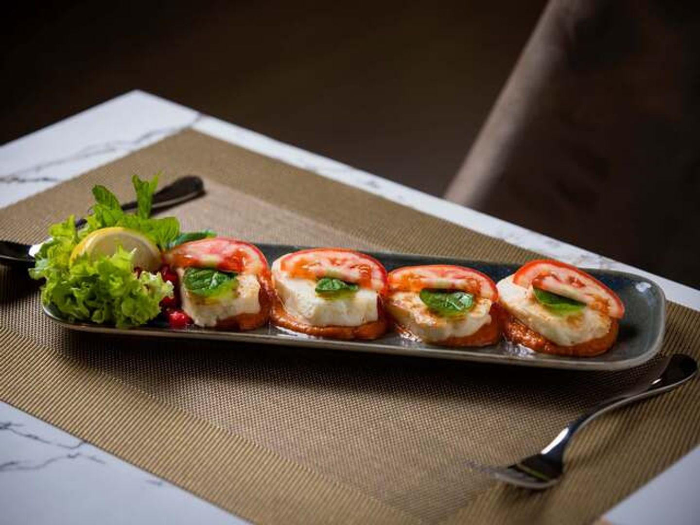 Halloumi With Sauce