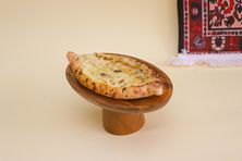 حلوم مع مشروم وبيستو