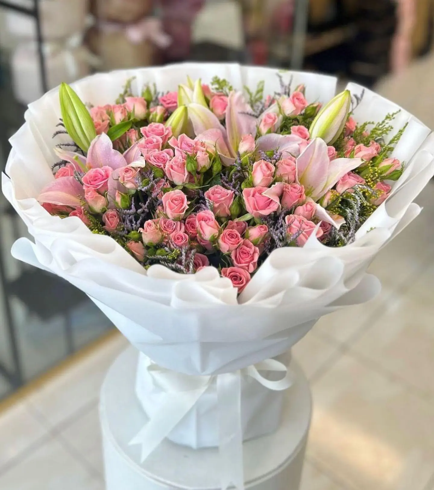 بوكيه ورد رحيق