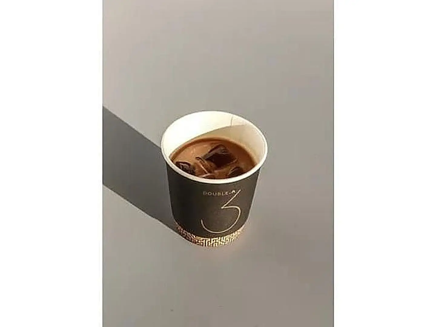 Iced Cortado