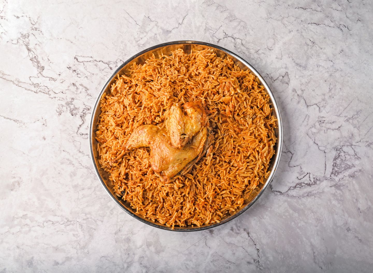 مضغوط دجاج نصف حبة