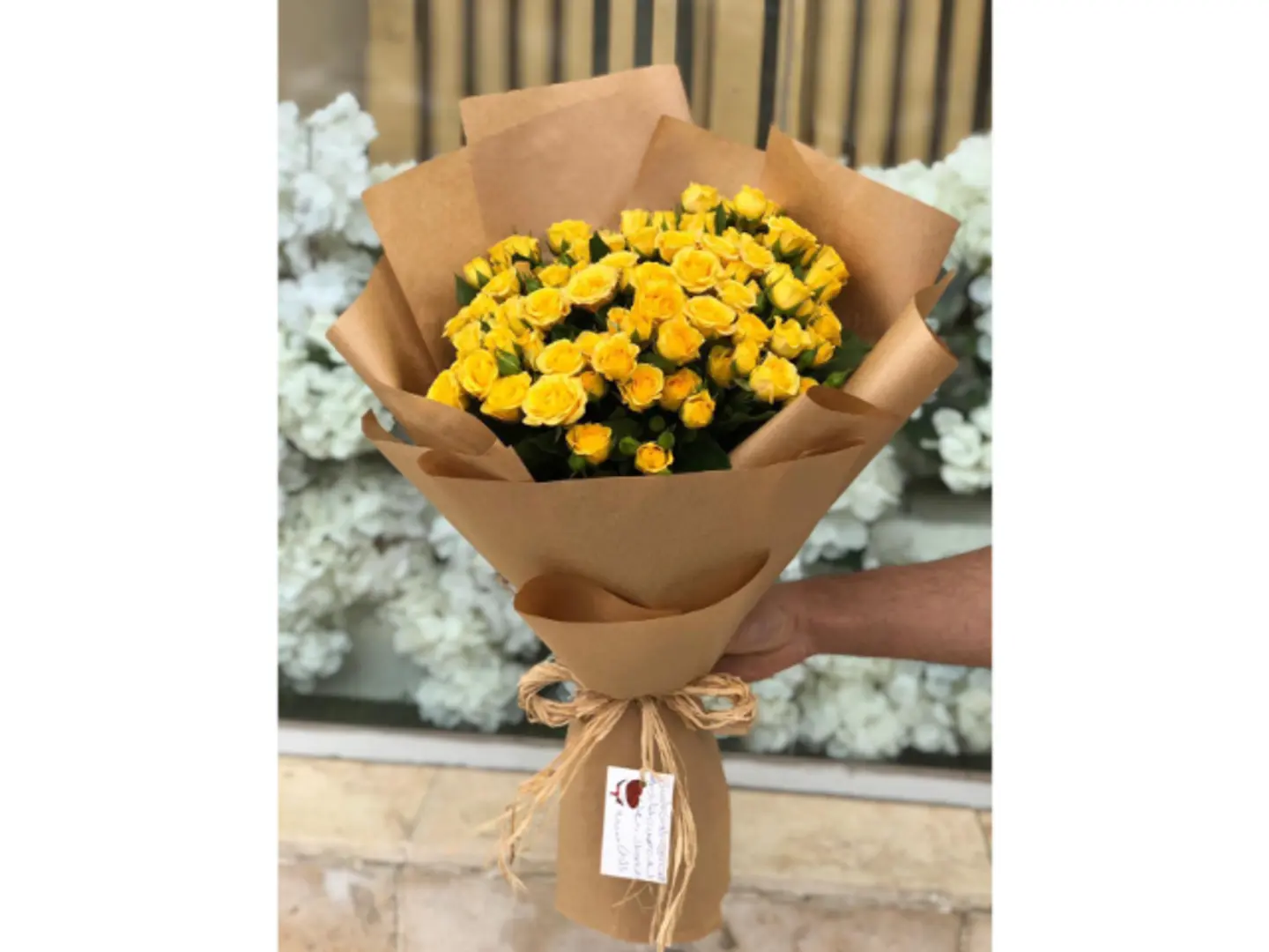 باقه بيبي روز اصفر