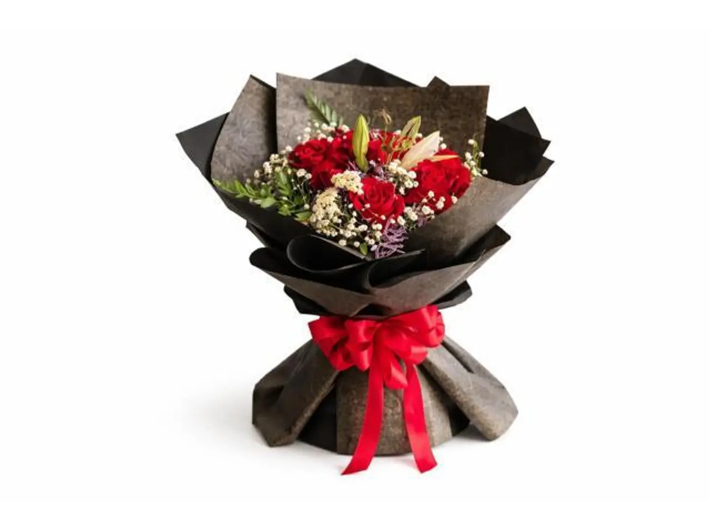 باقة ذكري الزواج مع اكسسوار