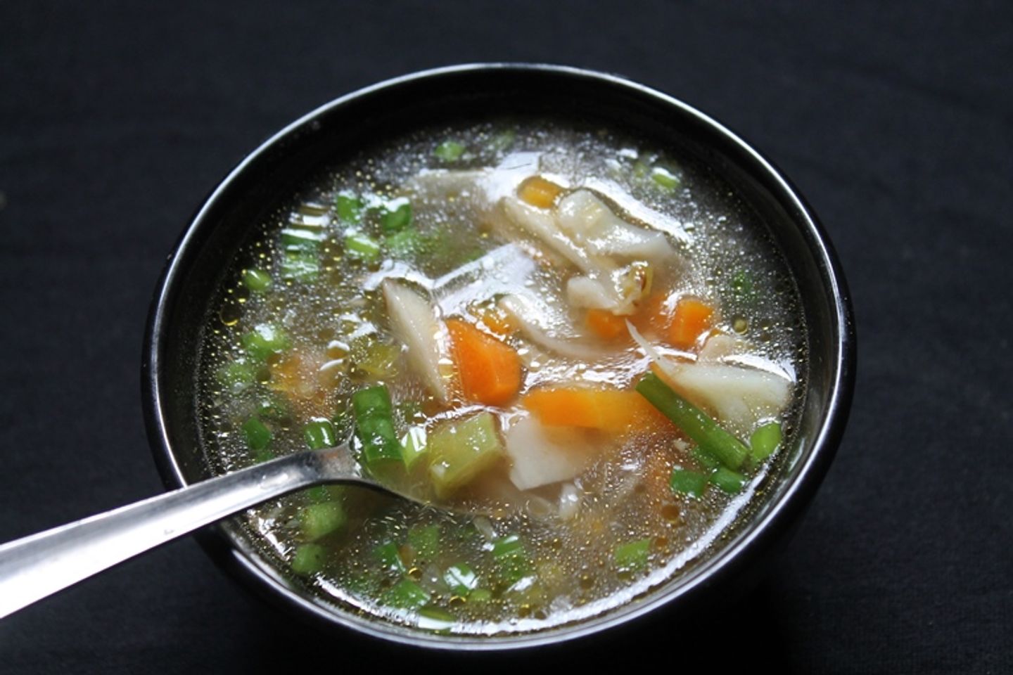 شوربة خضار صافية