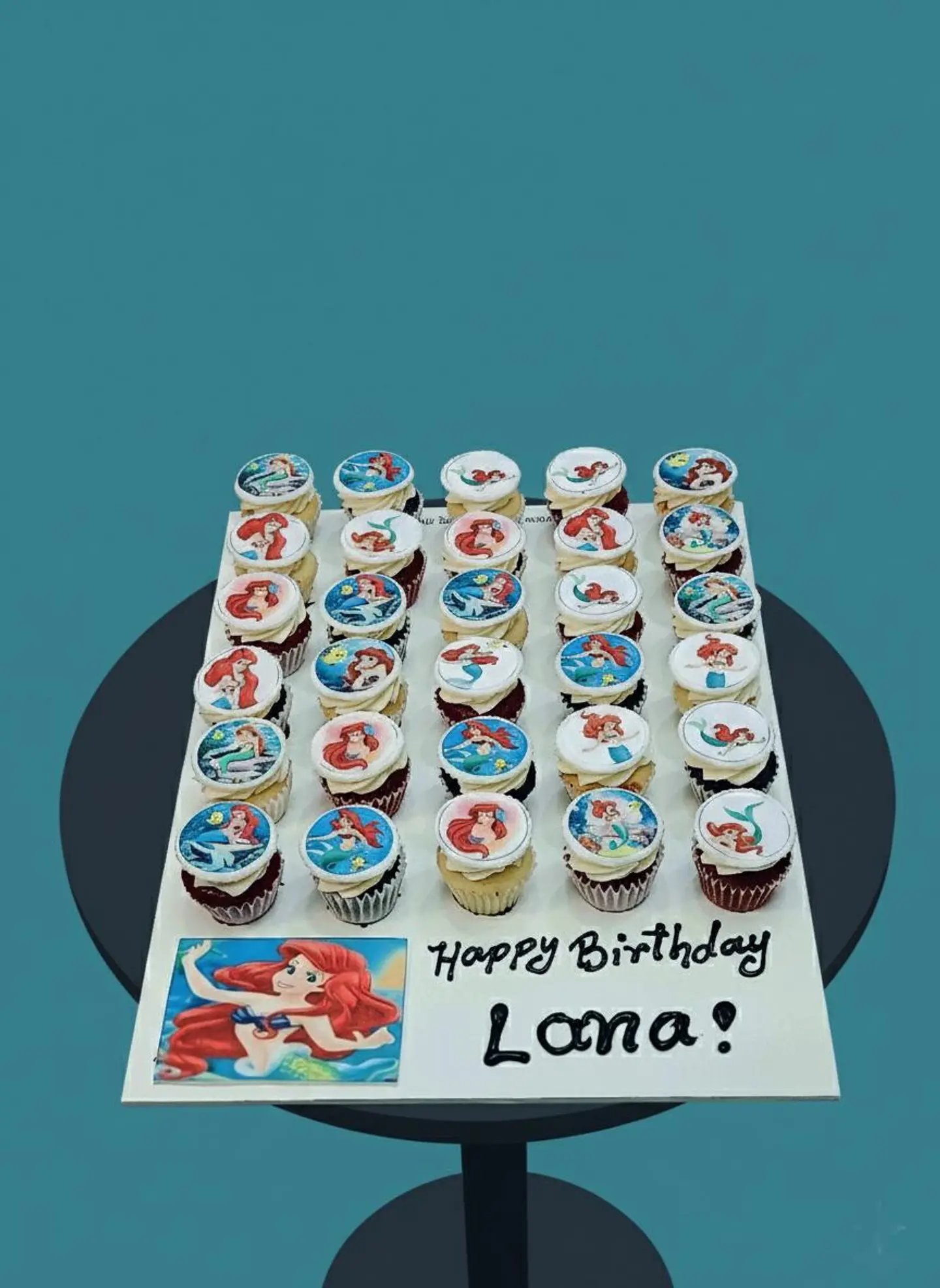 Mermaid Mini Cupcakes