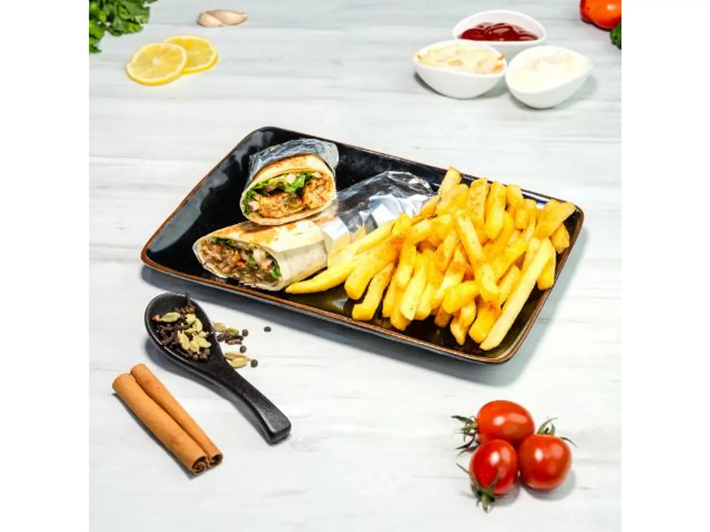 وجبة كباب دجاج