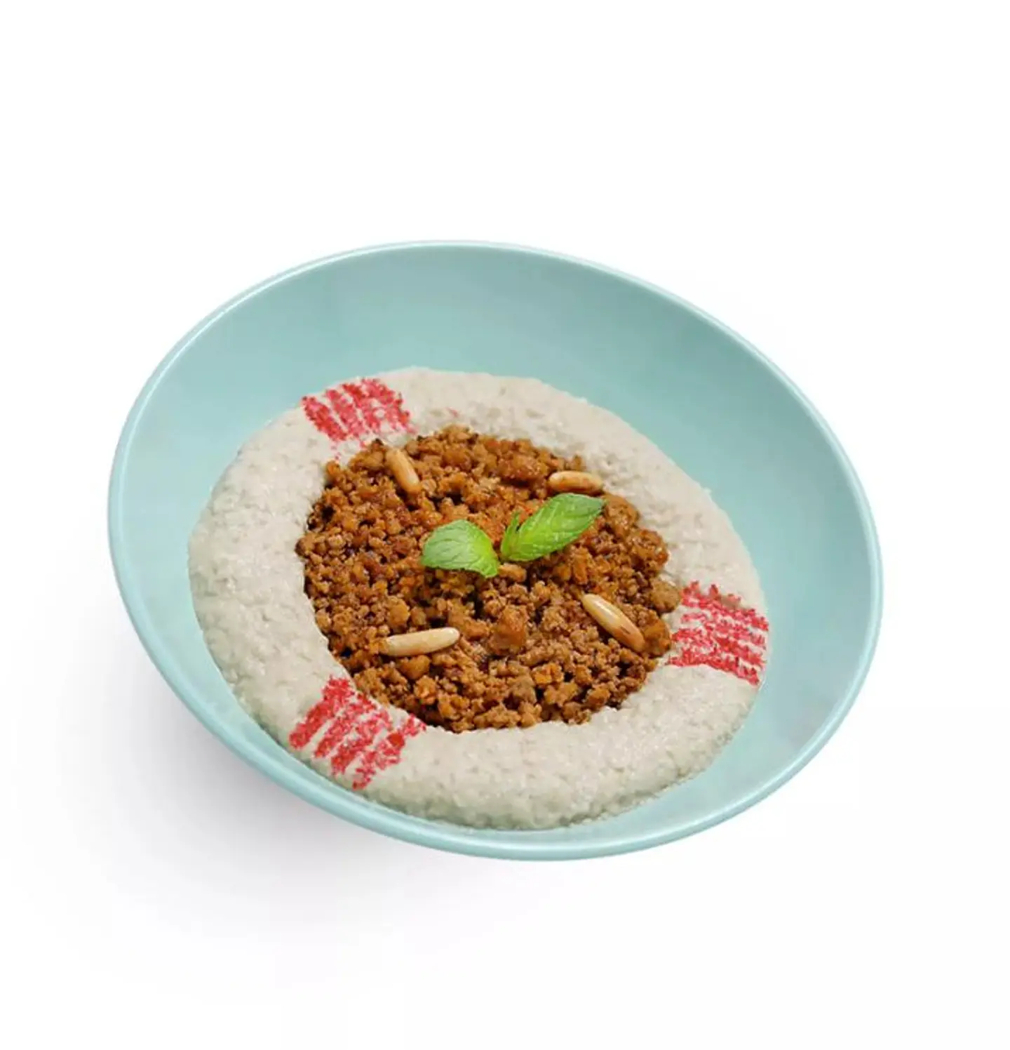 Mtabbal With Meat Plate