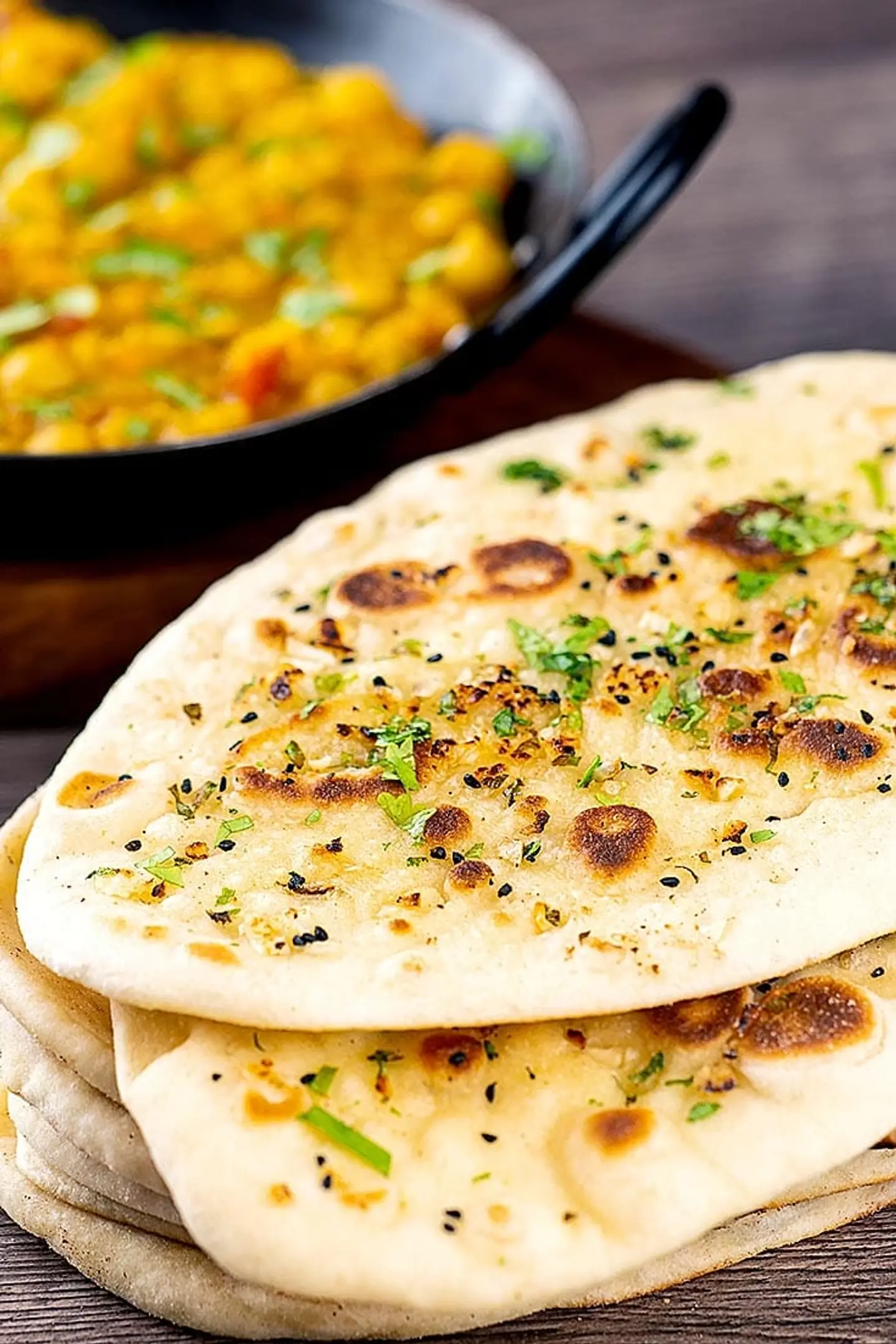 Garlic Naan Bread