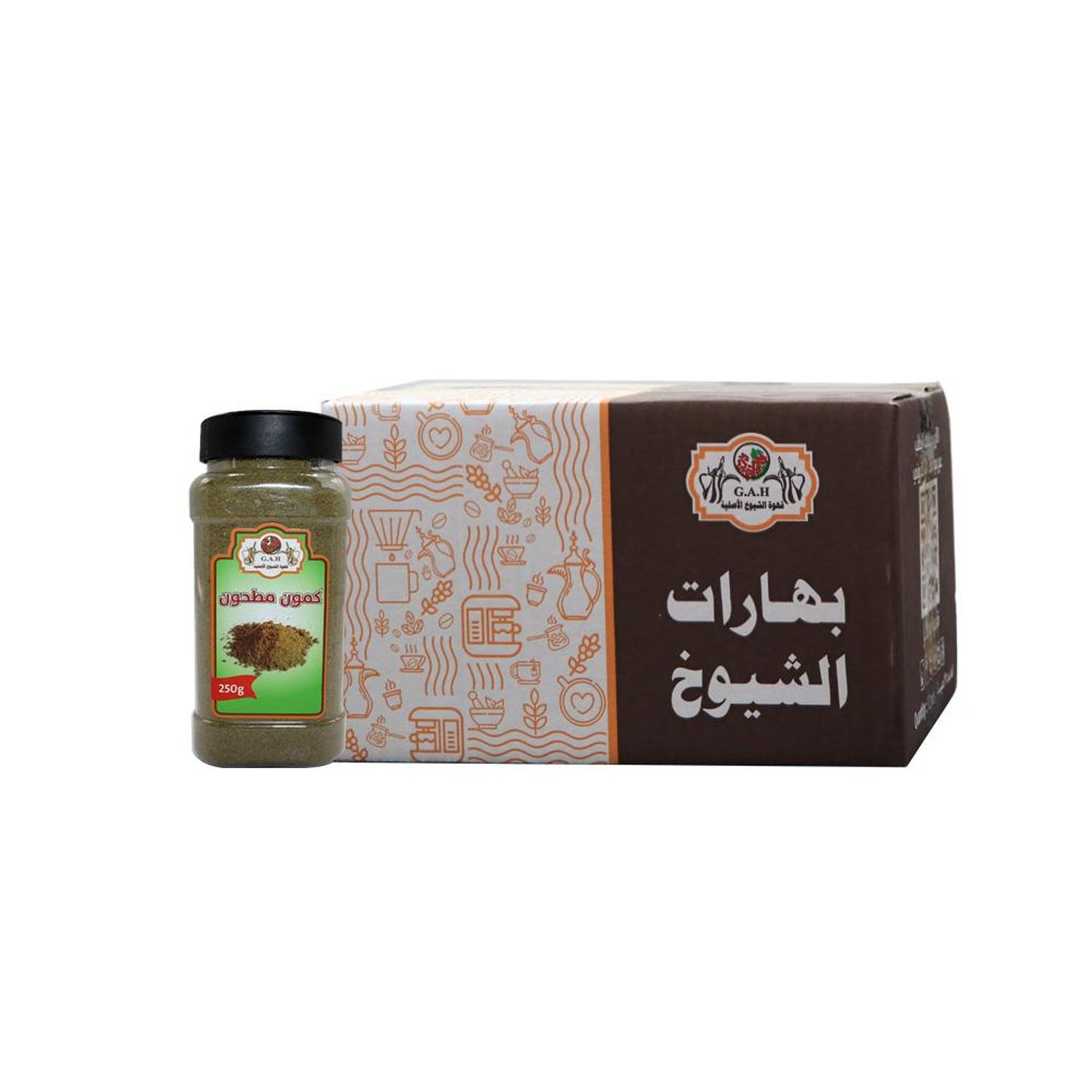 Ground Cumin Carton 12*250 Grams
