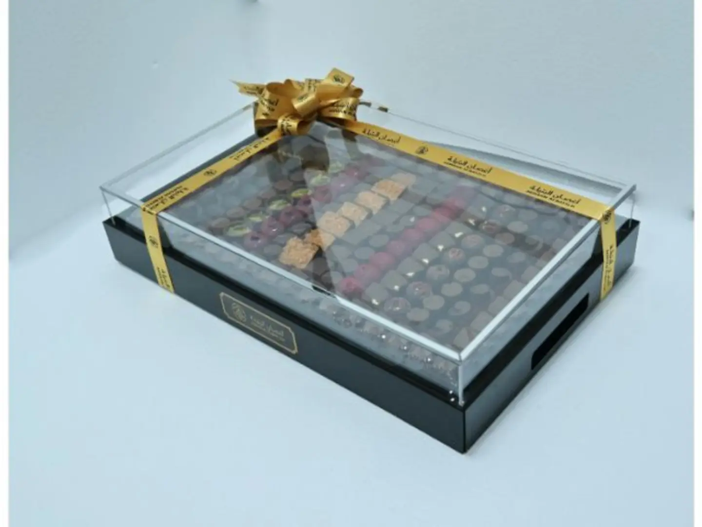 Luxurious Belgian Chocolate Serving Tray