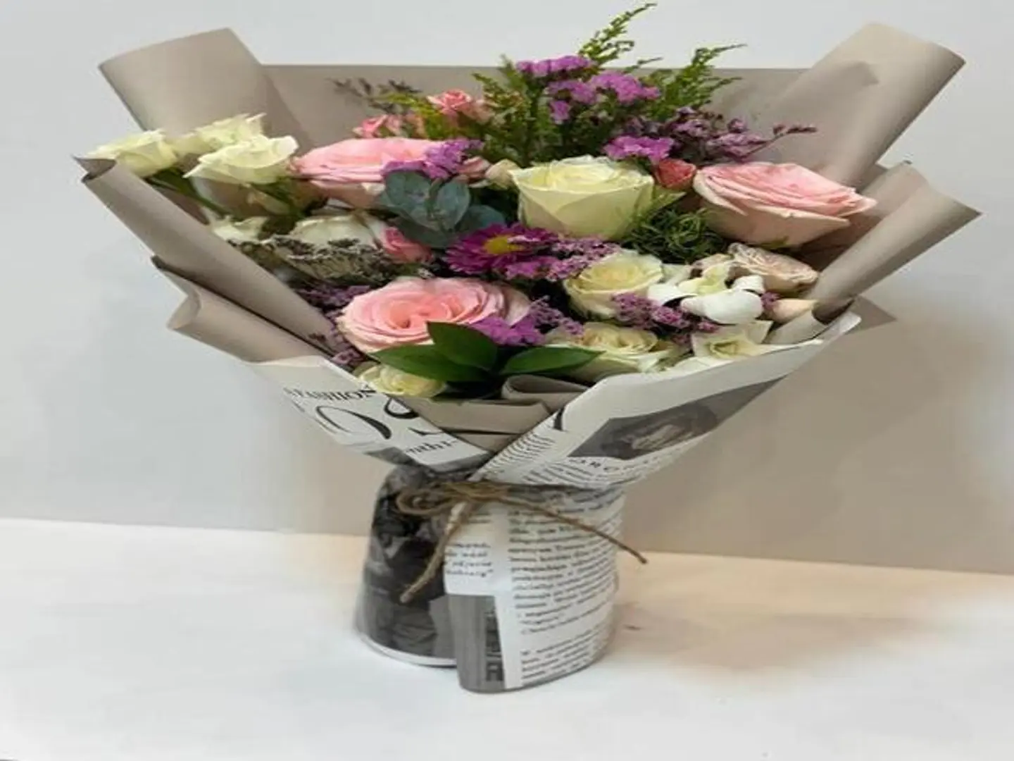 Bouquet News Pink