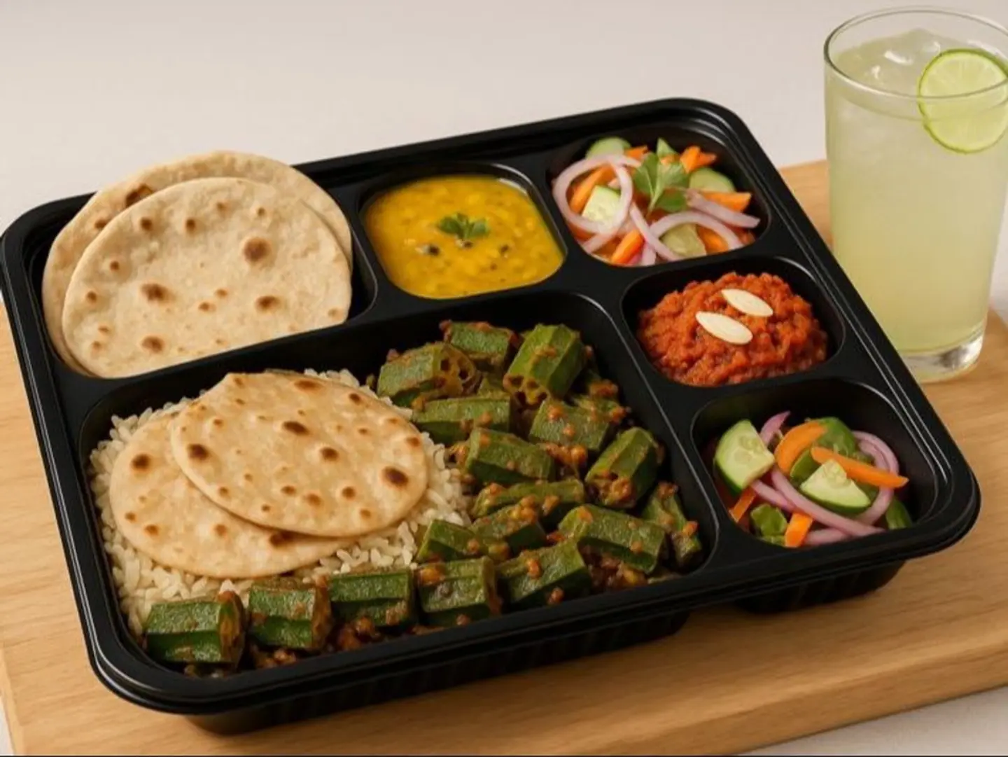 Bhindi Masala Meal Box