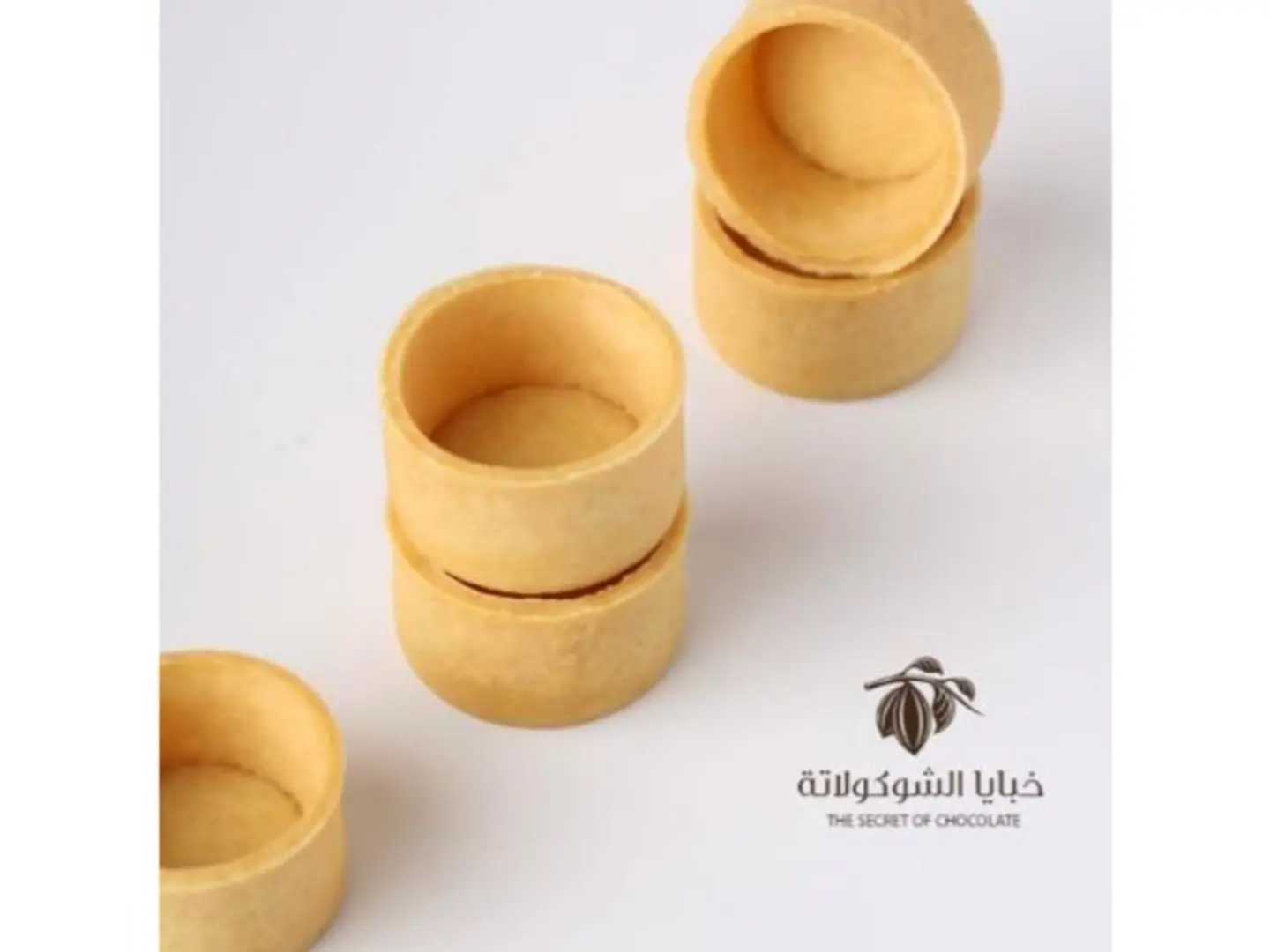 تارت بلجيكي بالزبدة كرتون 4 أطباق 38مم عدد192 قطعه