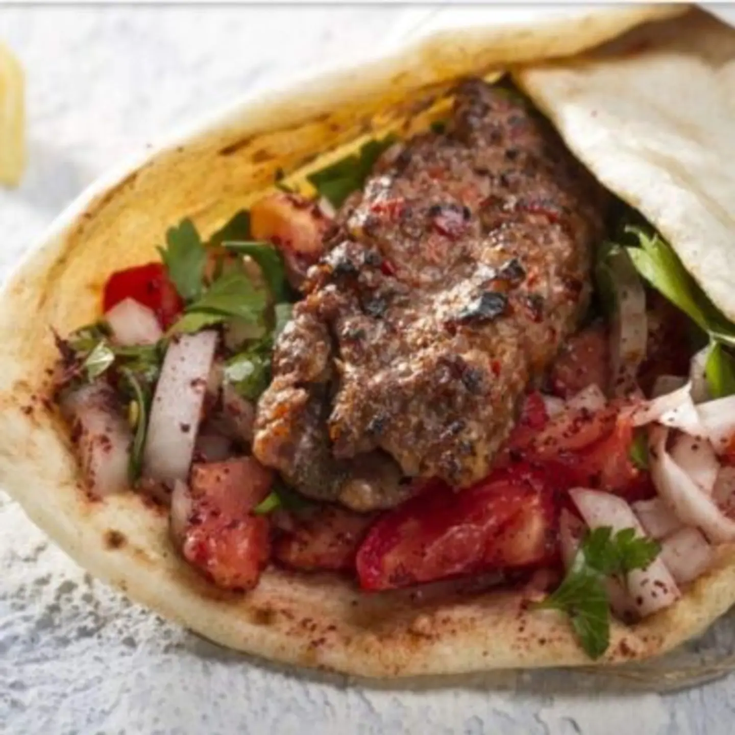 Meat Kebab Sandwich