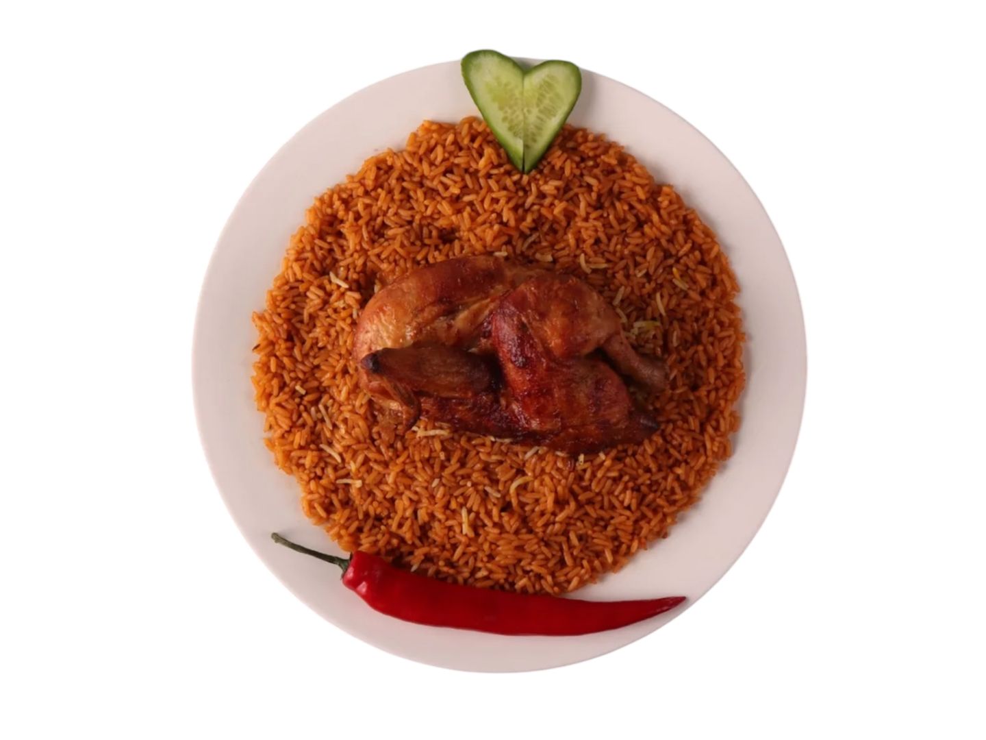دجاج شوايه مع ارز احمر