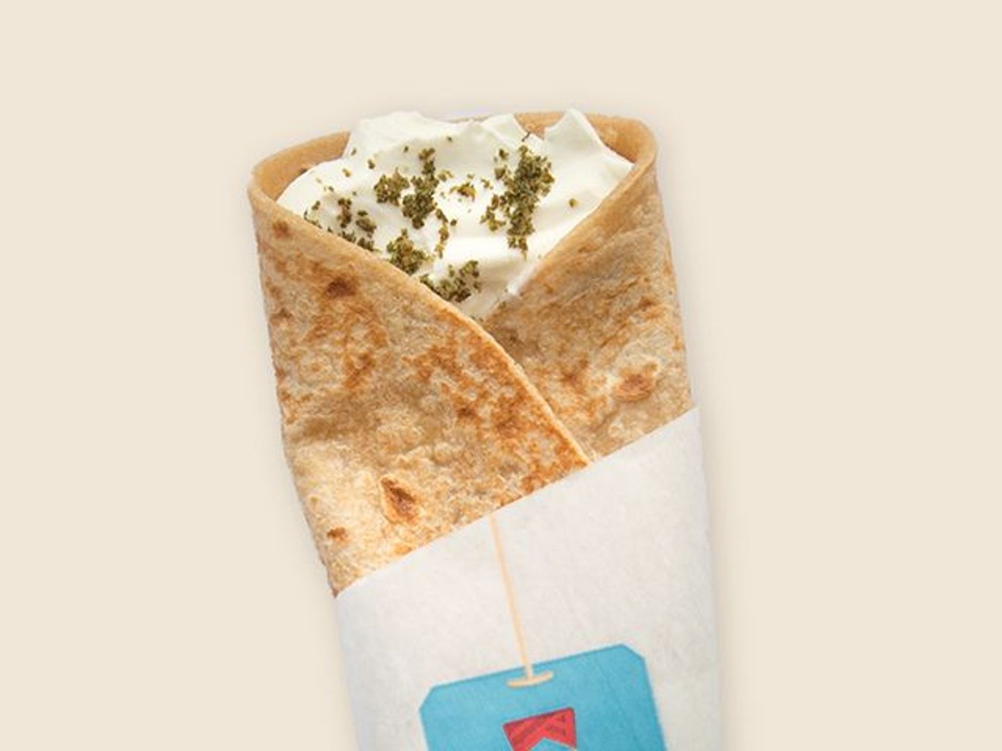 Labneh Paratha With Zaatar