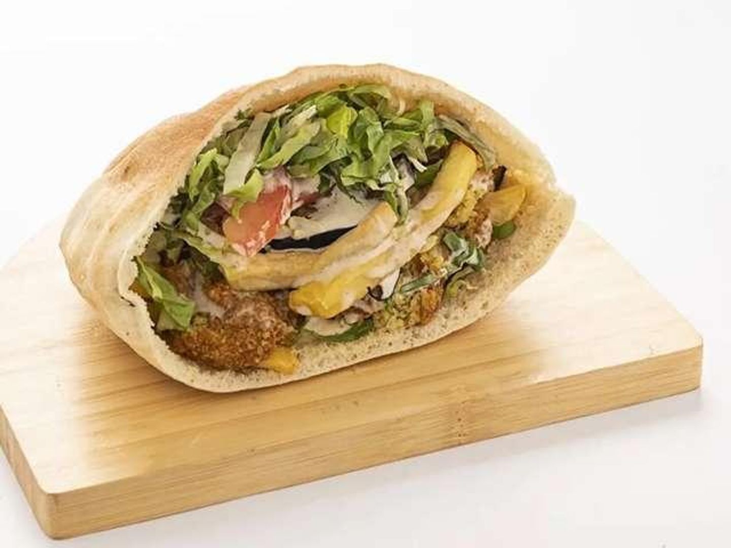 فلافل سلطة طحينه