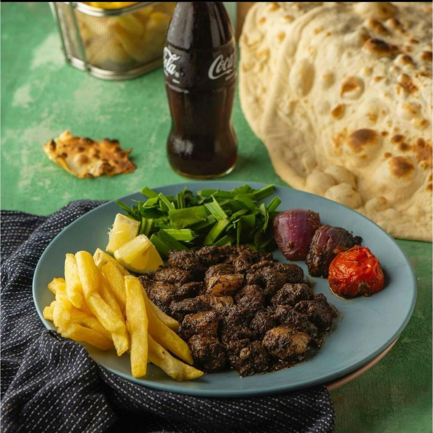 تكا لحم بالليمون العماني