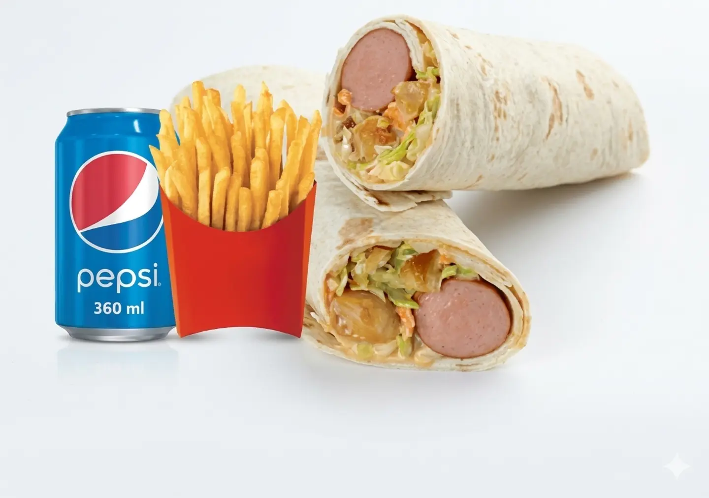 وجبة ساندويتش هوت دوج