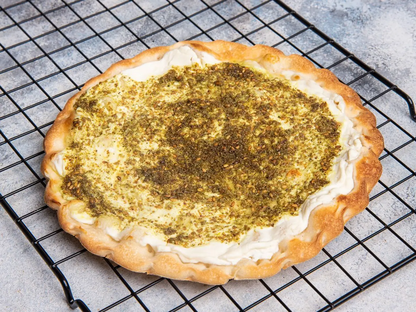 جبنة مع زعتر