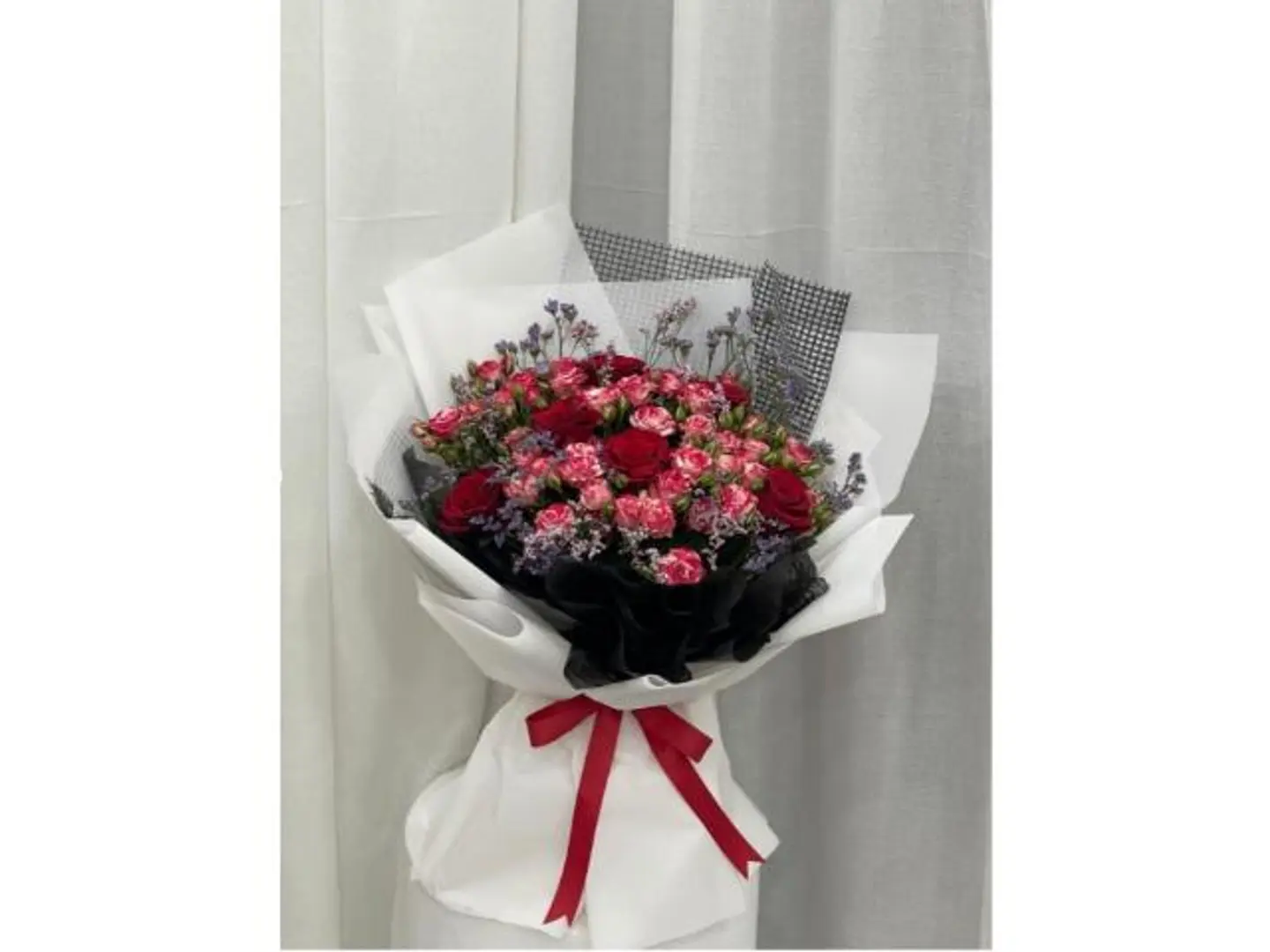 باقة ورد طبيعي