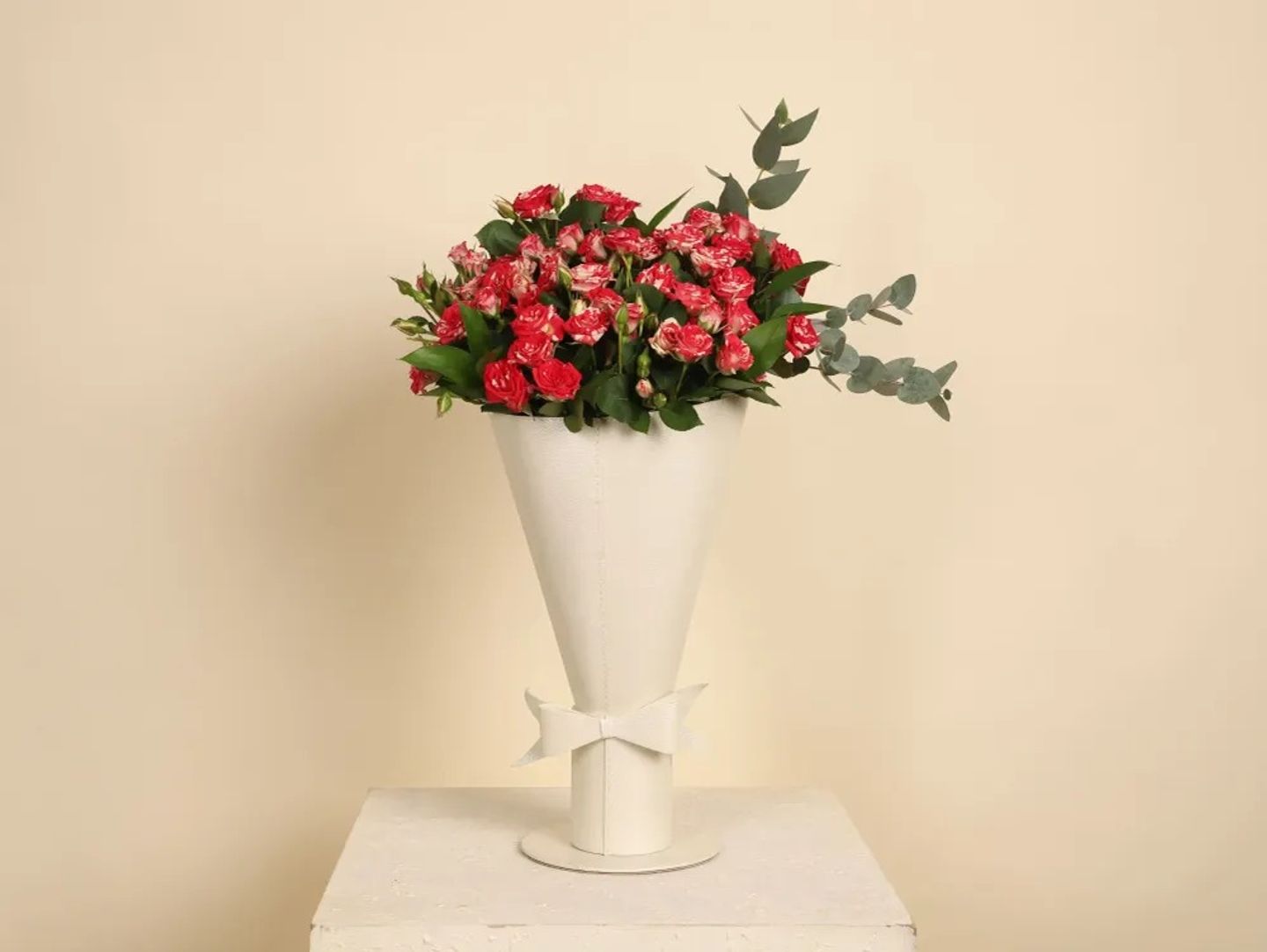 White Leather Bouquet