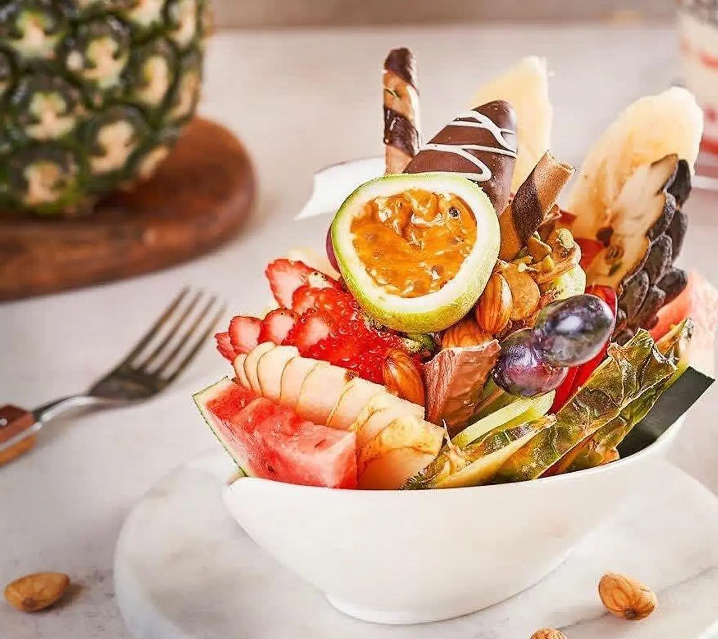 سلطة كاندي فروت