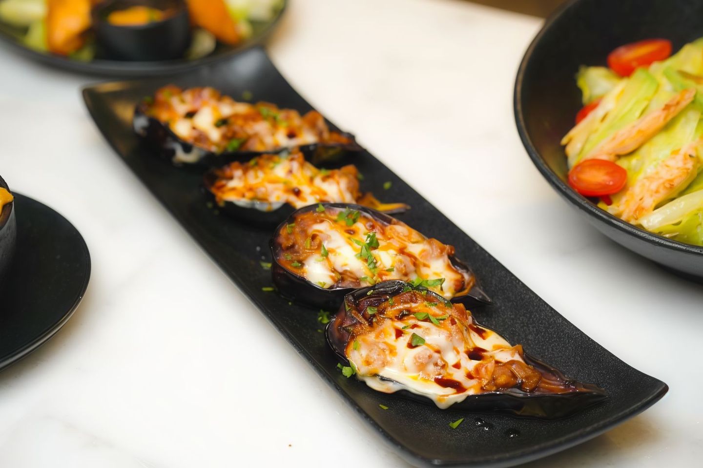 Eggplant Boats