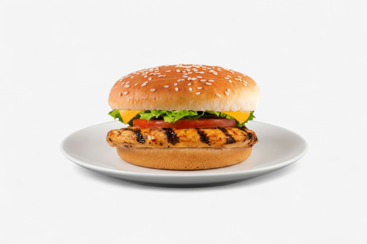 Grilled Chicken Burger Sandwich