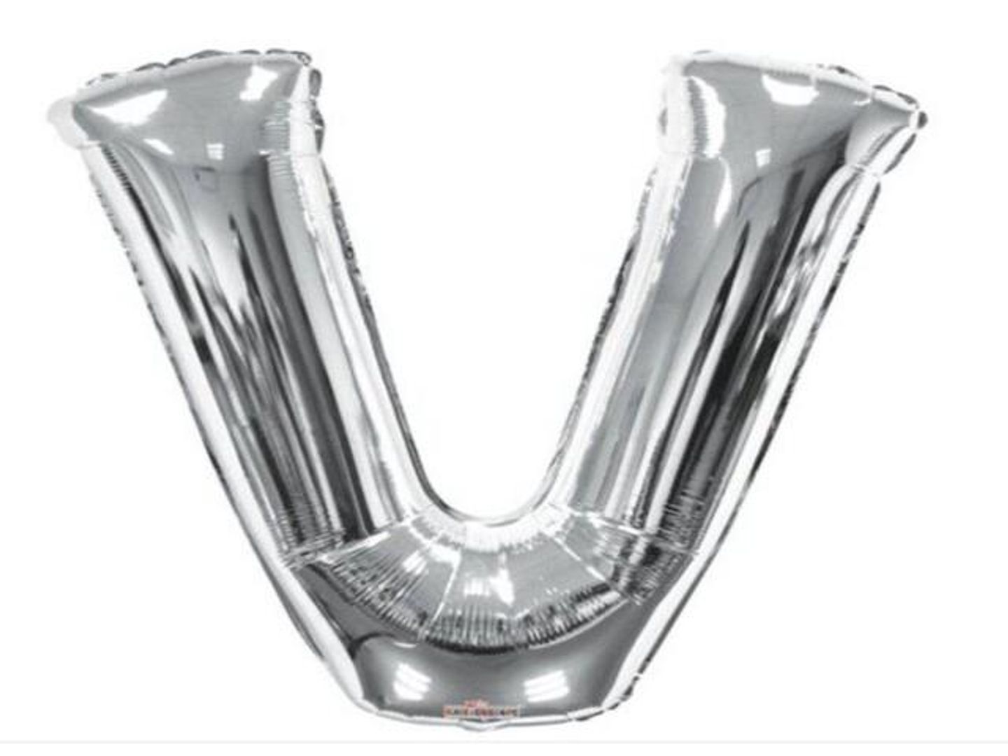 Letter V Silver