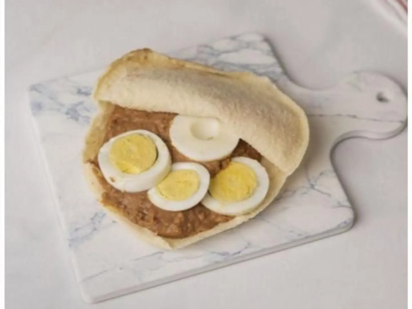 Foul With Egg Sandwich