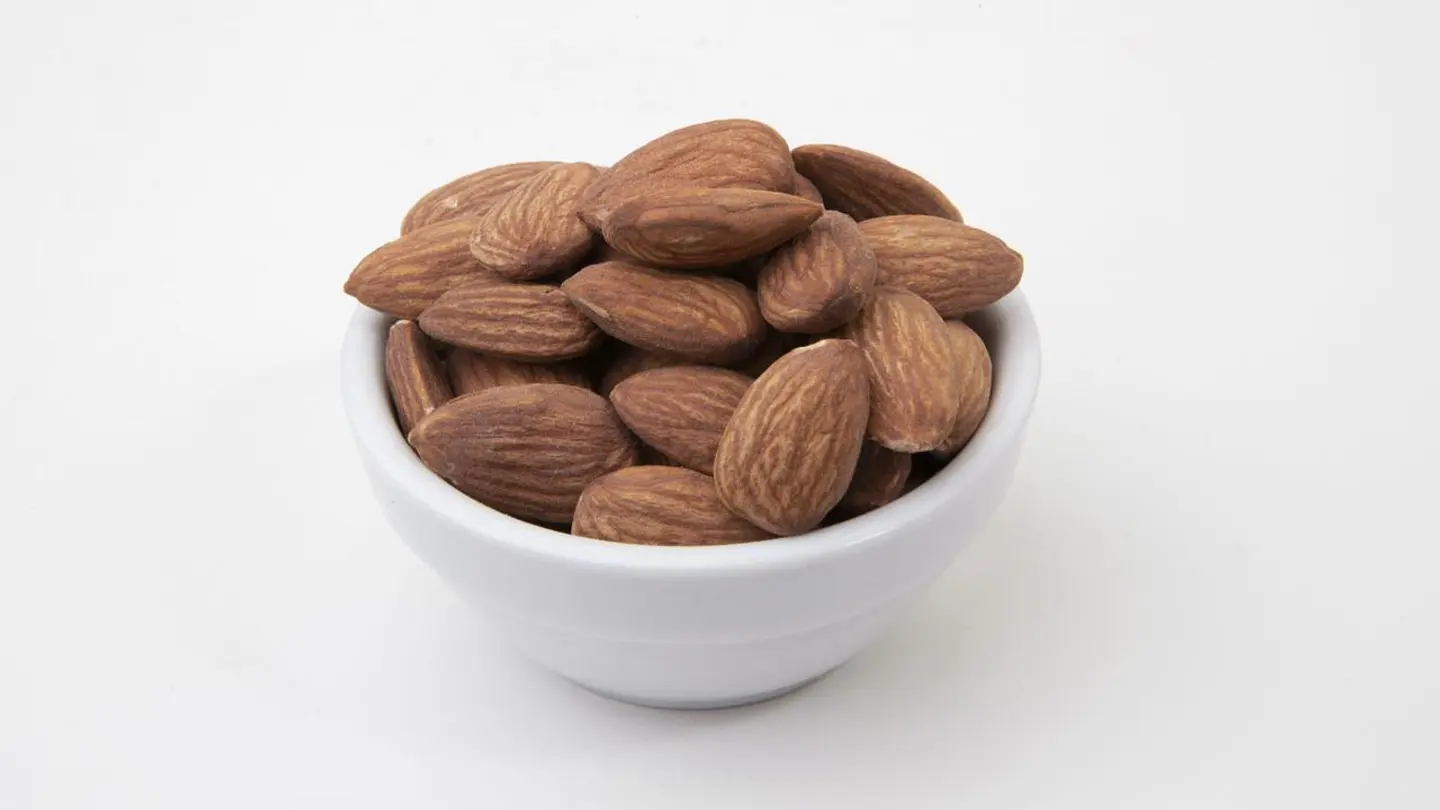 لوز محمص ساده
