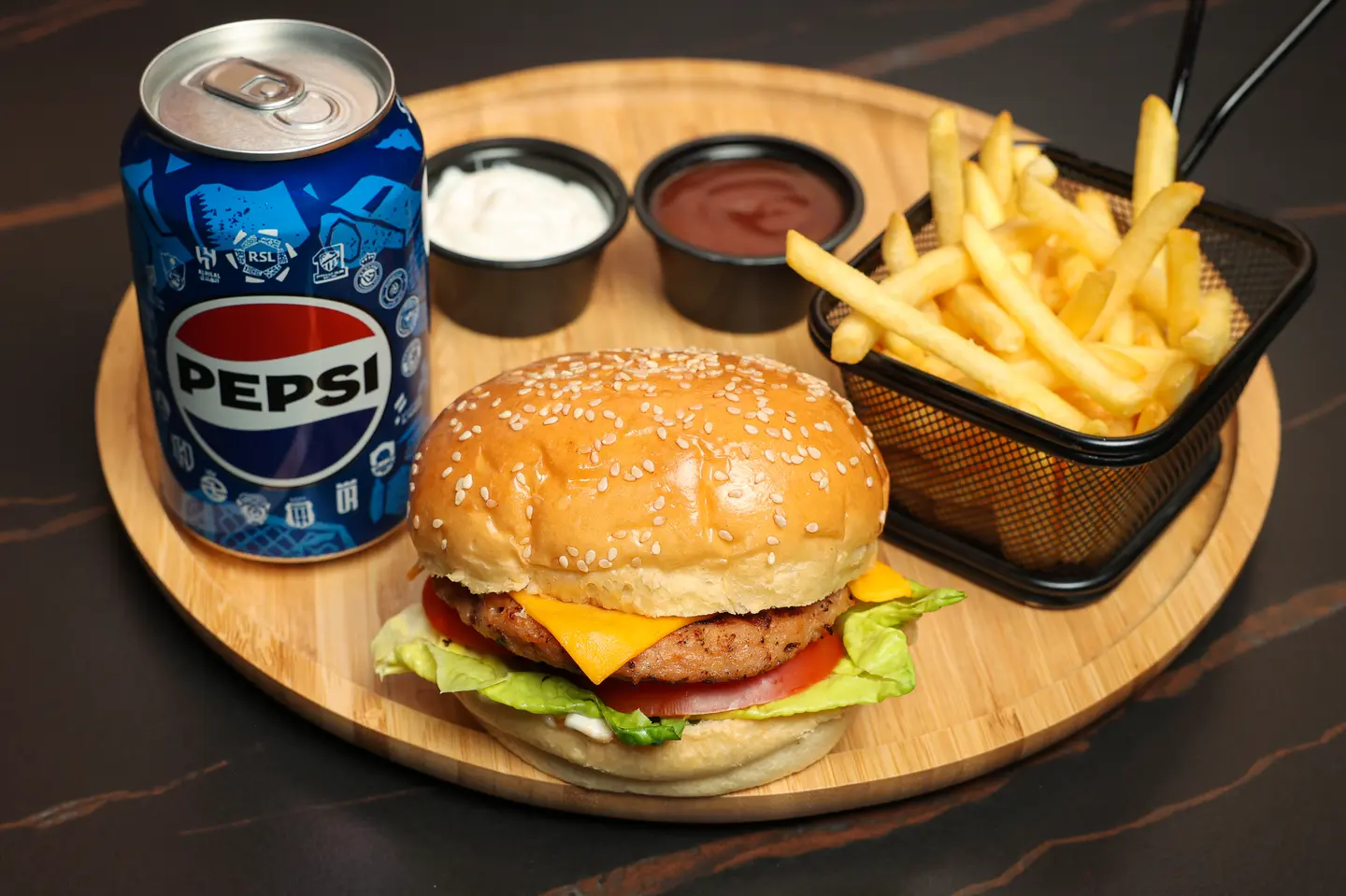 Grilled Chicken Burger With Cheese