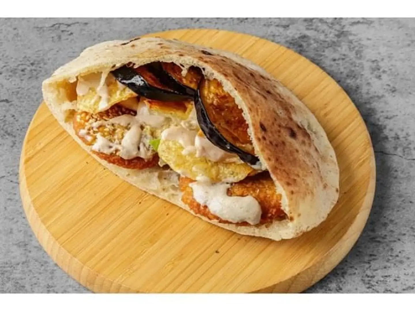 Cheese Falafel Sandwich