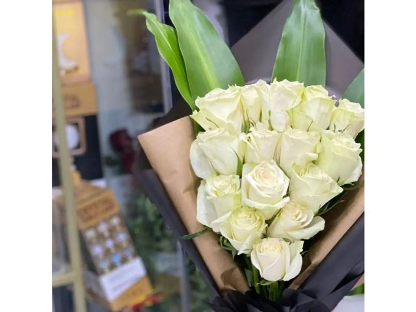 White Rose Bouquet