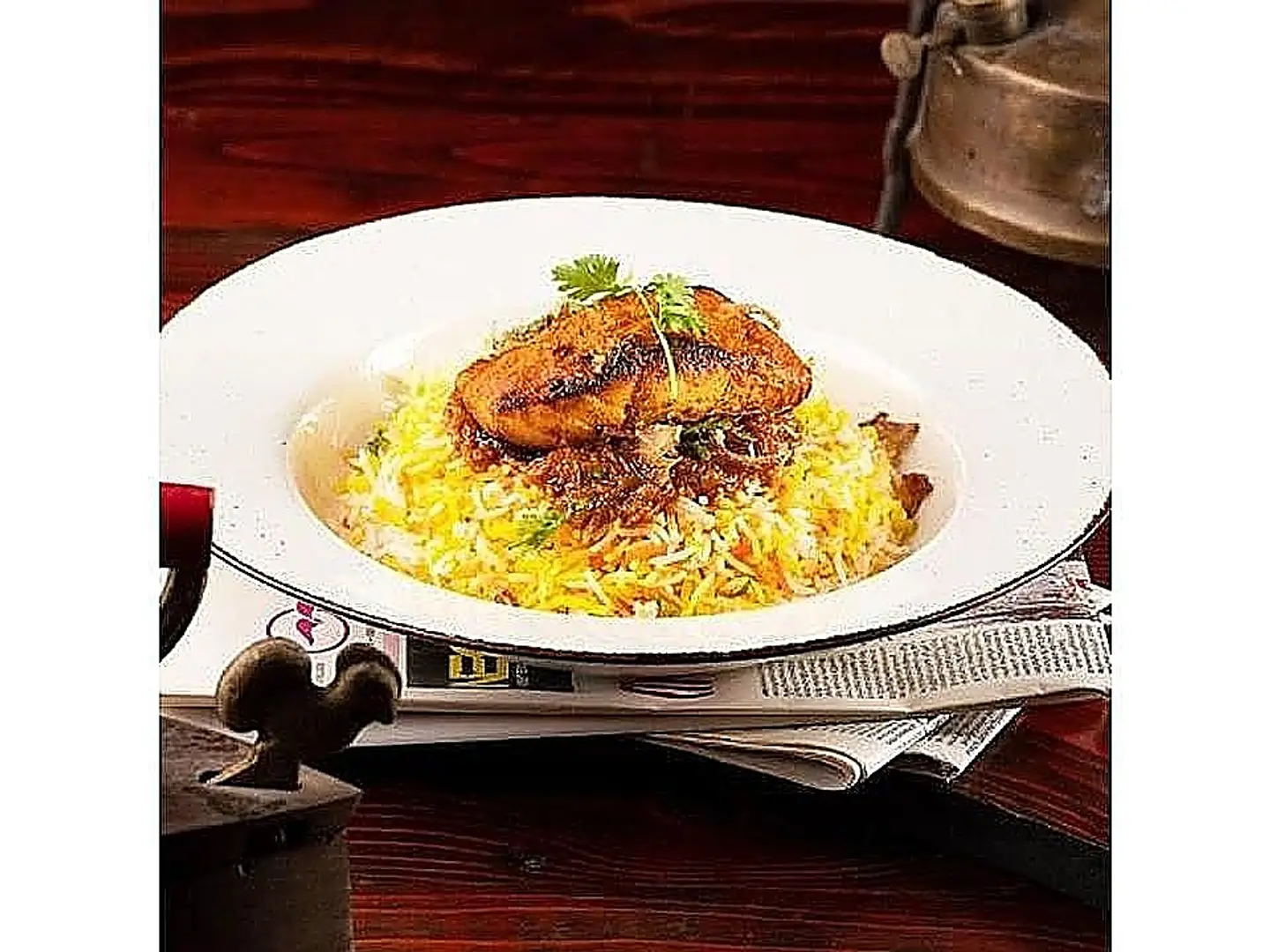 Salmon Biryani Meal