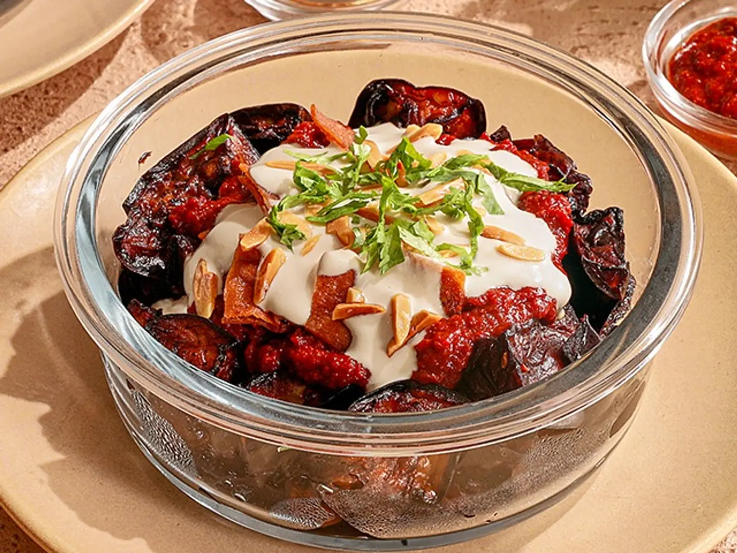 Eggplant Fatteh